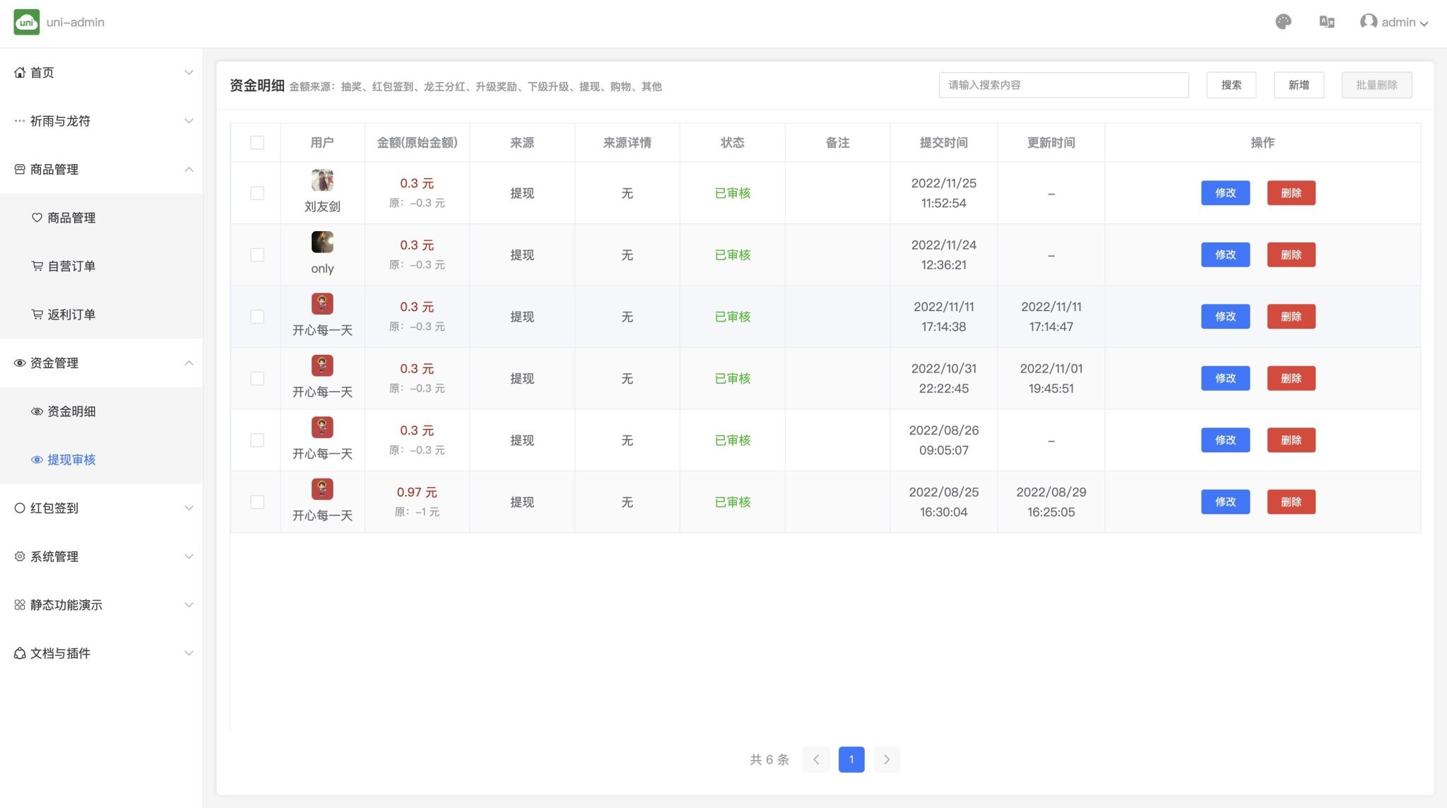 uniapp unicloud养成APP官网或分享网站界面截图