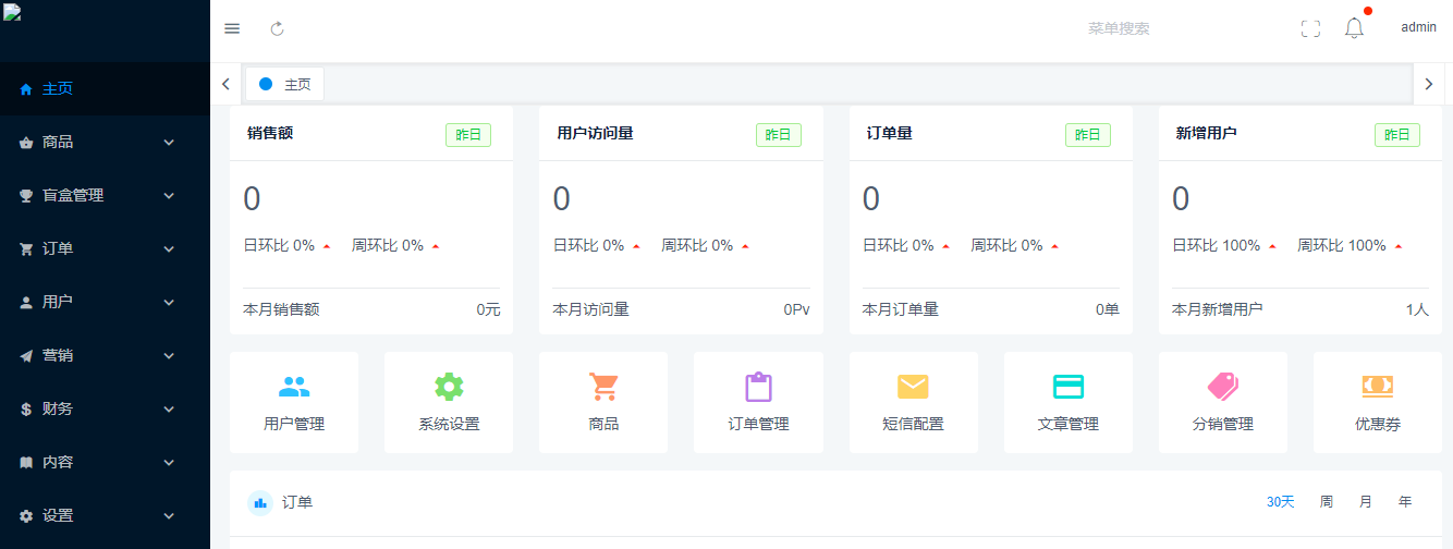 数码盲盒系统界面展示七