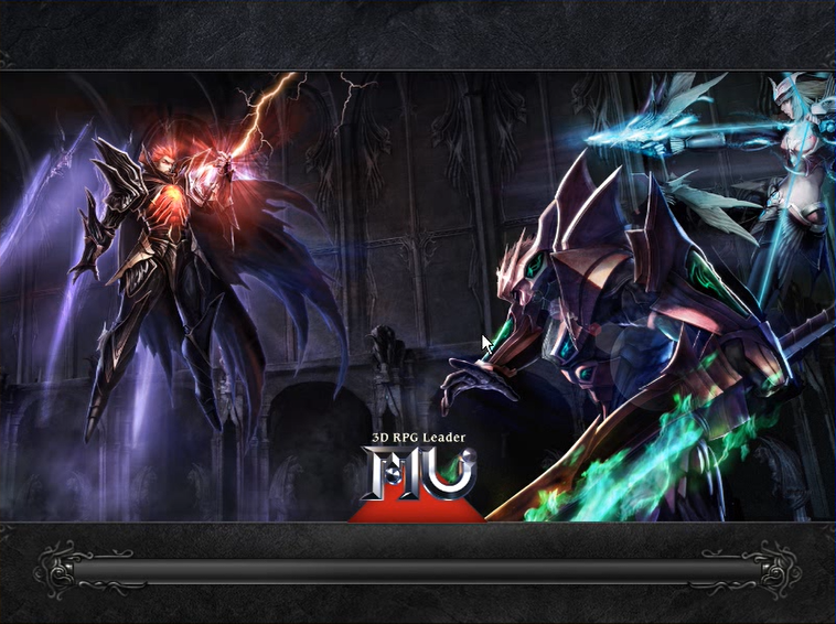 奇迹MU游戏安装界面