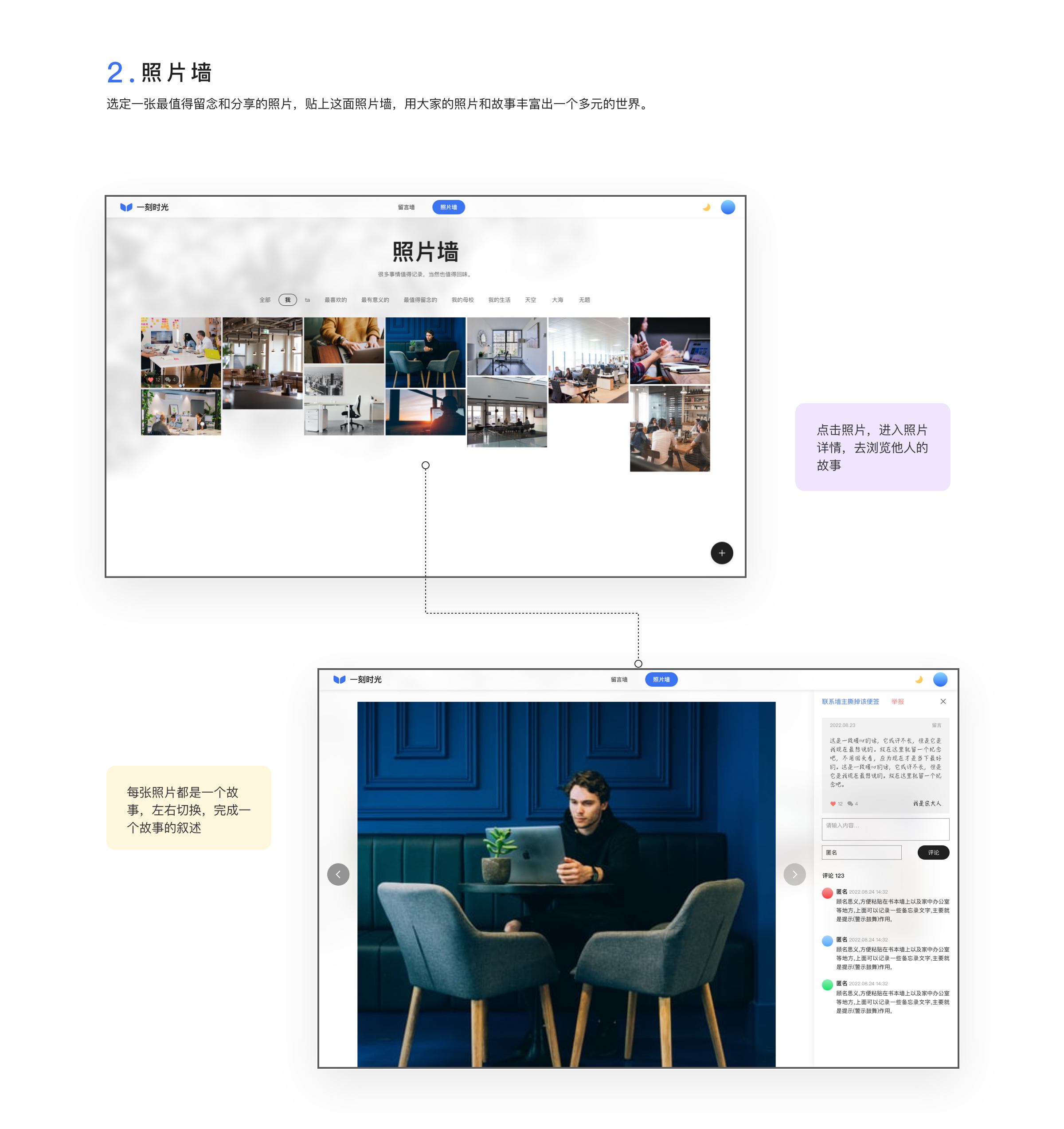 Annie留言墙基于vue3+nodejs自适应移动端插图6 Annie留言墙后台管理界面