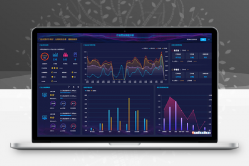 2024年最新图表分析网页模板 - 大数据可视化大屏电子沙盘合集